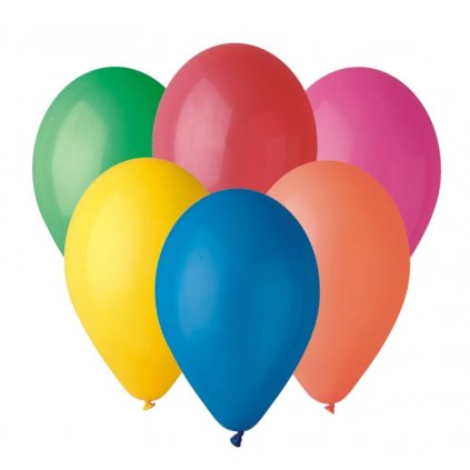 Farebné balóniky 50 ks