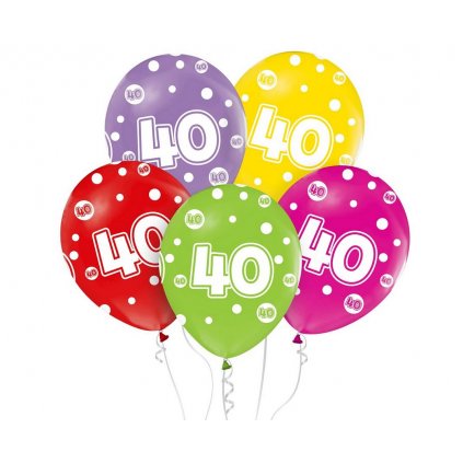 Narodeninové balóniky 40