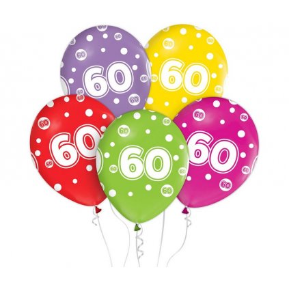 Narodeninové balóniky 60