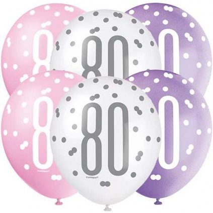Narodeninové balóniky 80
