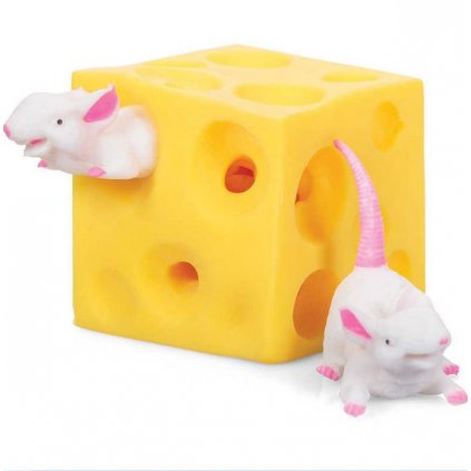 Antistresové myšky v sýru
