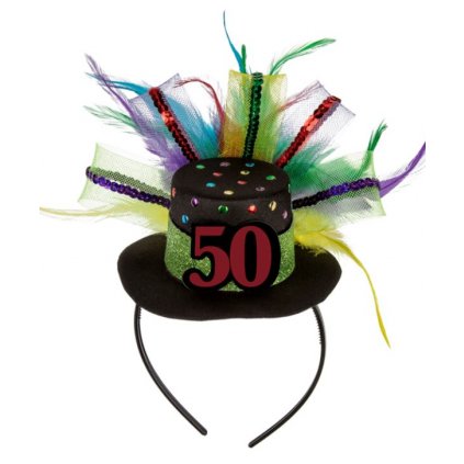 Narozeninový klobouček 50