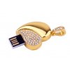 USB flash disk Srdce zlaté 32 GB