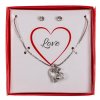 Náhrdelník s náušnicami – Láska 1