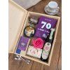 Darček k 70. narodeninám pre ženu: Retro box