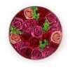 Kulatý box Vintage růže