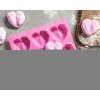 Forma na muffiny 3D srdíčka