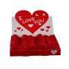 Plyšové mini srdiečko – I love you