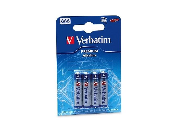 Baterie AAA Verbatim alkalické 4ks