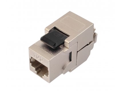 10G samořezný keystone Solarix CAT6A STP RJ45