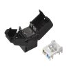 Samořezný keystone Solarix CAT6 UTP RJ45 černý