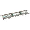 Patch panel Solarix 24xRJ45 CAT5E STP s vyvazovací lištou 0,5U