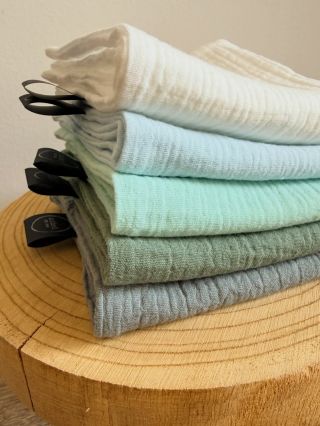 🌸 Mušelínové žínky pro miminka ❤️ Šité s láskou v ČR z dvojité vrstvy certifikovaného mušelínu Extra savé, měkké a...