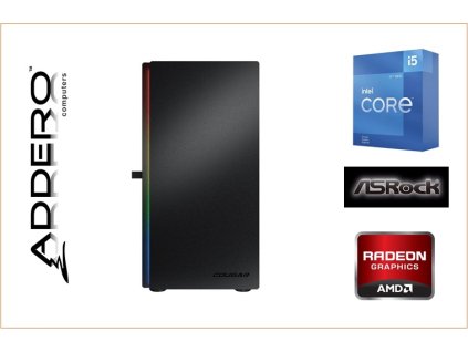 Cougar Purity Black + i5 12 + ASRock