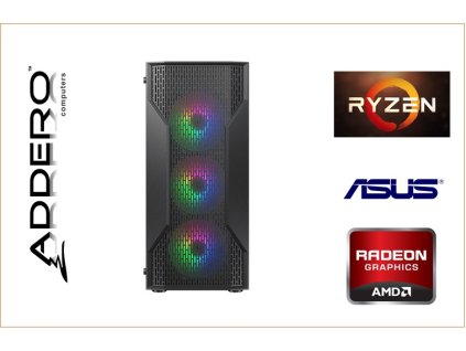 Cougar MX110 RGB Black + AMD R5 + ASUS