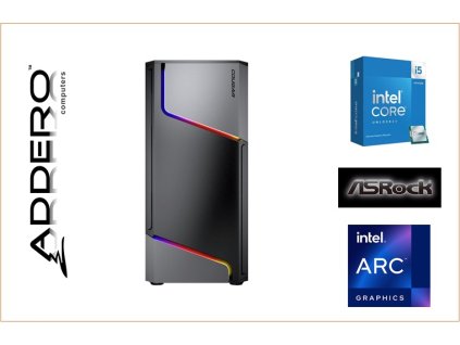 Cougar MX360 + i5 14 + ASRock + Arc