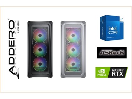 Cougar Archon 2 Mesh Black+White + i7 14 + ASRock