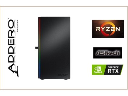 Cougar Purity Black + AMD R5 + ASRock + RTX