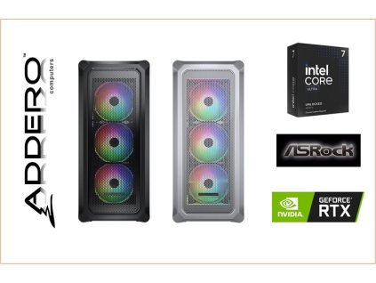 Cougar Archon 2 Mesh Black+White + icore7 + ASRock + RTX