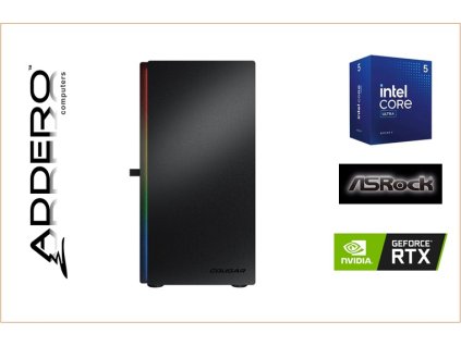 Cougar Purity Black + icore5 + ASRock + RTX