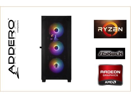 Cougar MX110 RGB Black + AMD R5 + ASRock