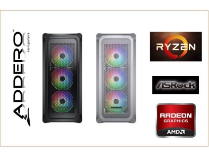 Cougar Archon 2 Mesh Black+White + AMD R7 + ASRock