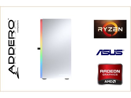 Cougar Purity White + AMD R5 + ASUS