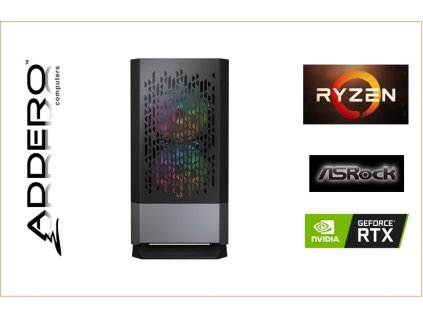 Cougar MG140 Air RGB Black + AMD R5 + ASRock + RTX