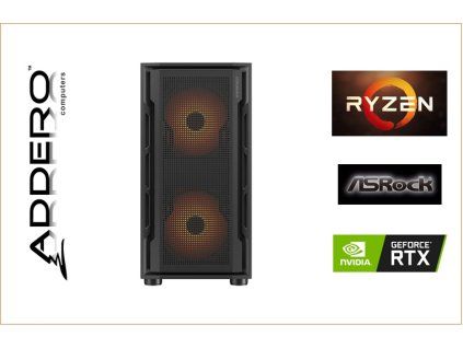 Cougar Uniface Black RGB + AMD R7 + ASRock + RTX