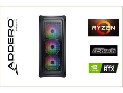 Cougar Uniface RGB + AMD R7 + ASRock + RTX