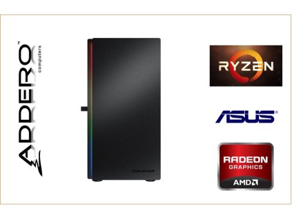 Cougar Purity Black + AMD R5 + ASUS