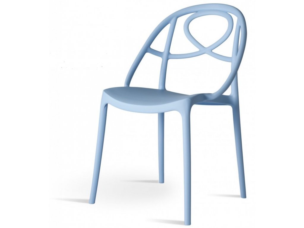 Stylová židle Etoile bílá