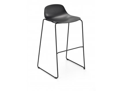 Moderní barová židle Pure loop mini