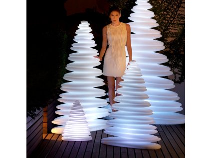 Dekorační vánoční stromek Chrismy s osvětlením 150 cm