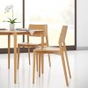 Moderní dřevěná židle Ligno