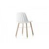 Luxusní židle Babah W 2 kusy bílá