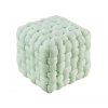 propletany pouf rubik svetle zelena