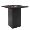 2951 2 5980100 cosiloft 100 bar table black black side