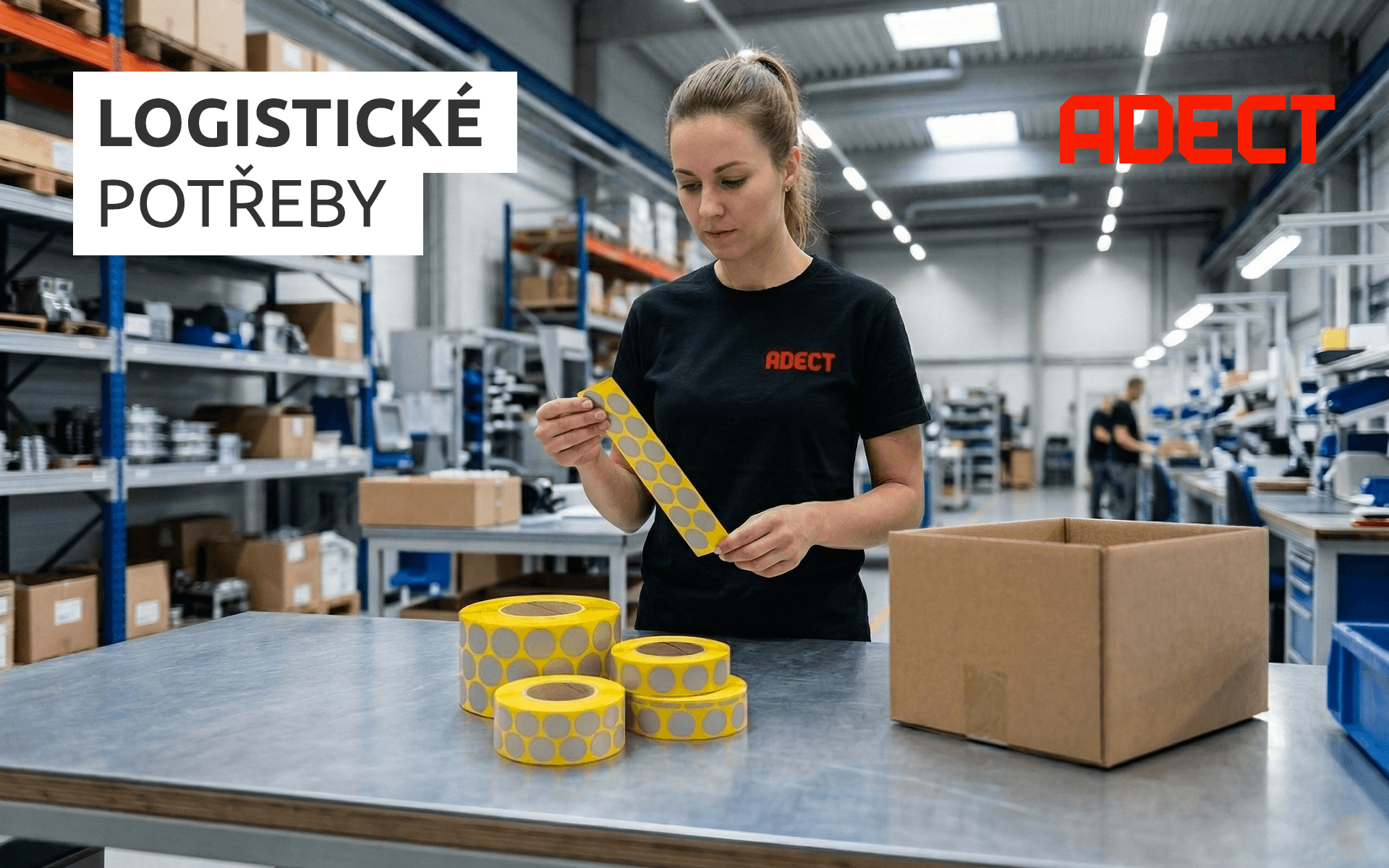 Adect produkty - logistické potřeby