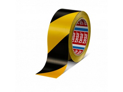 tesa 60760 floor marking hazard tape black yellow 607600009315 pr