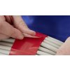 tesa 4688 standard polyethylene coated cloth tape red step5of5 ap