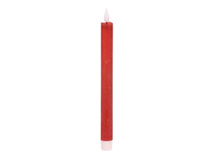 Kónická LED svíčka z parafínu o výšce 25 cm, je luxusním doplnkem vašeho interiéru, vánoční výzdoba, svatební výzdoba ataké skvělý dárek, či výslužka pro hosty,