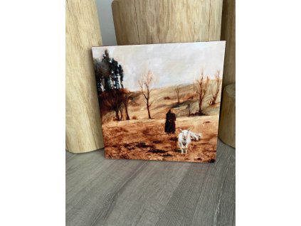 Print on canvas Autumn Grazing