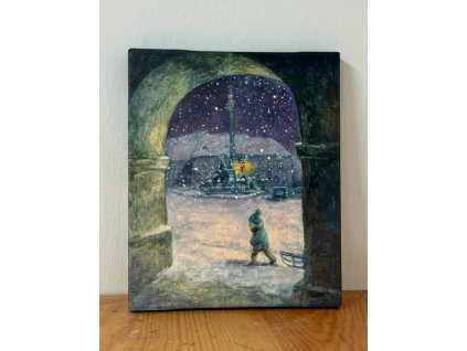 Tisk na plátno Zítra půjdu zas!