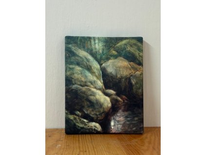 Print on canvas The Pool on the Black Stream