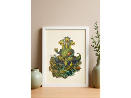 Illustration The Singing Dragon