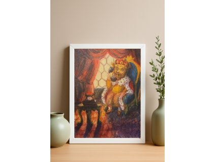 Ilustrace Král