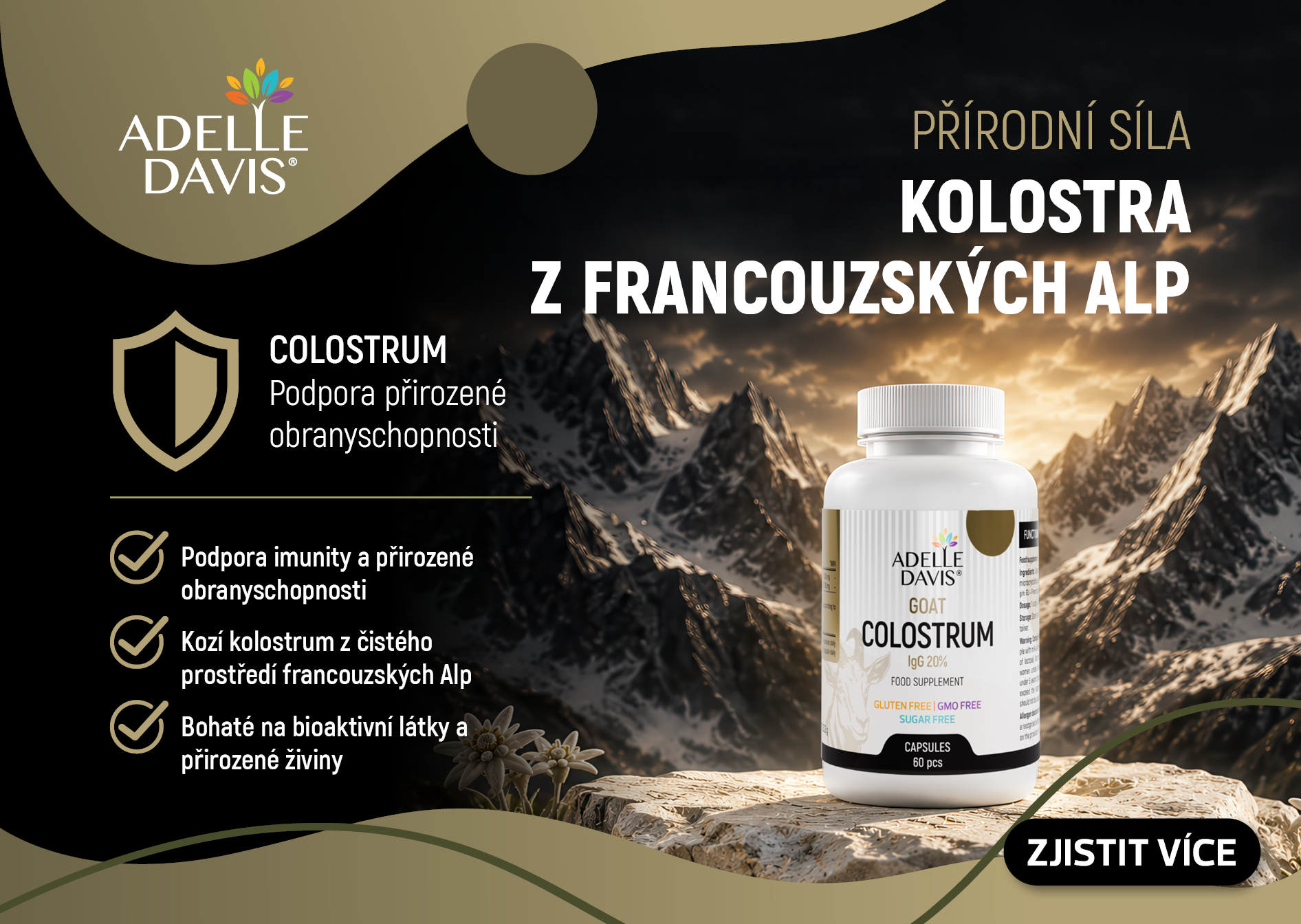 Kolostrum z Francouzských Alp!