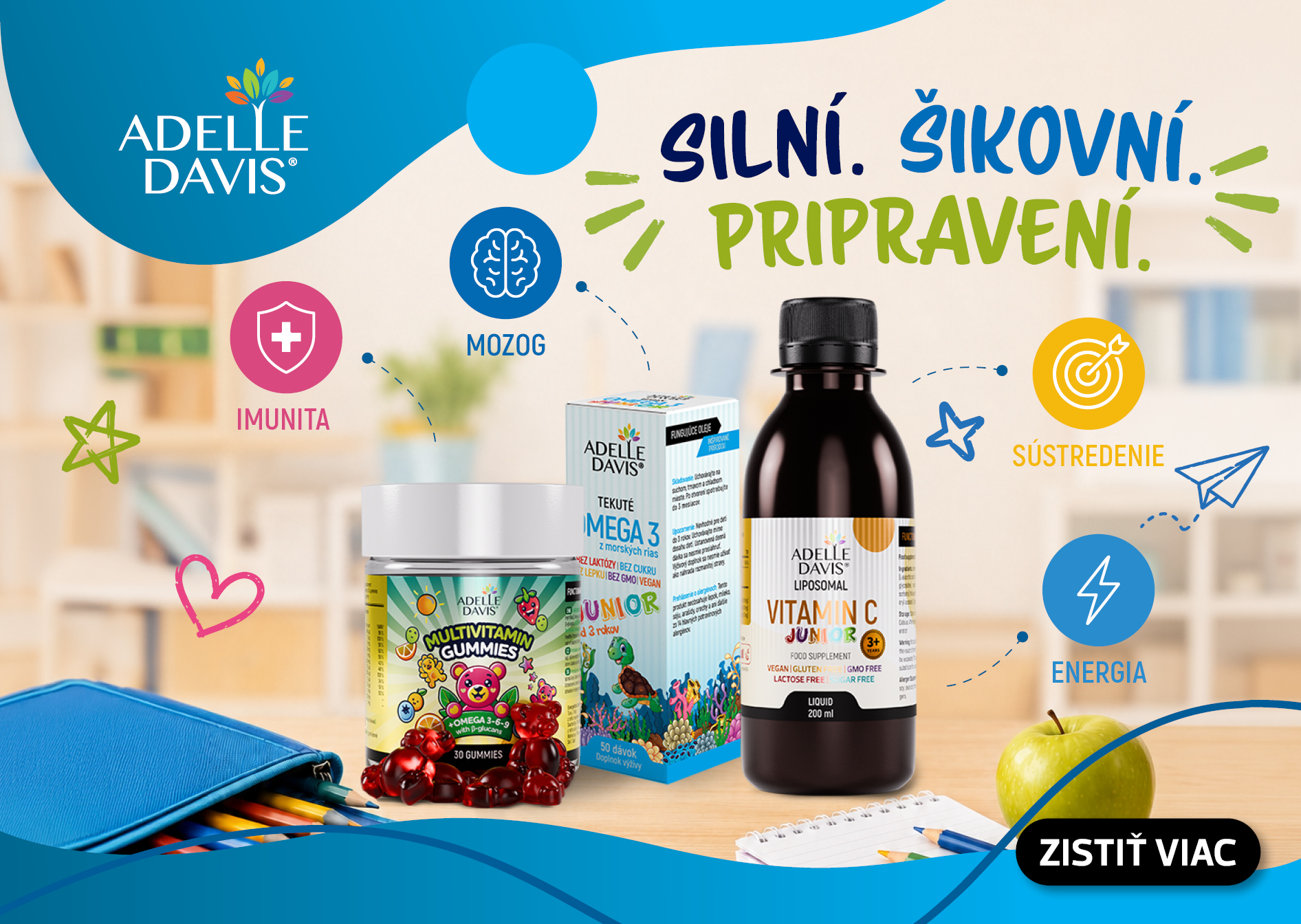 Hurááá do školy! 🎒