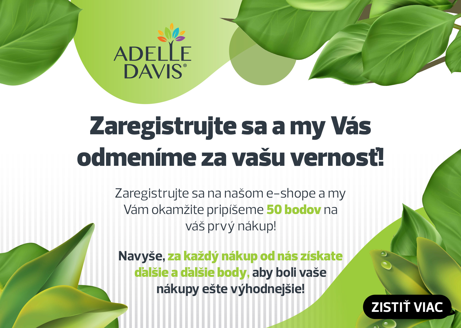 Zaregistrujte sa a my Vás odmeníme!